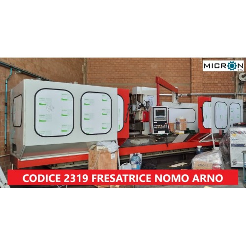 CODICE 2319 FRESATRICE ARNO NOMO mod. F.B.T. 2-3000 con CNC SELCA 
