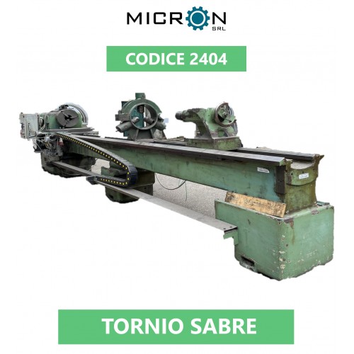TORNIO SABRE - 350X3800 mm P.B Ø 70 mm